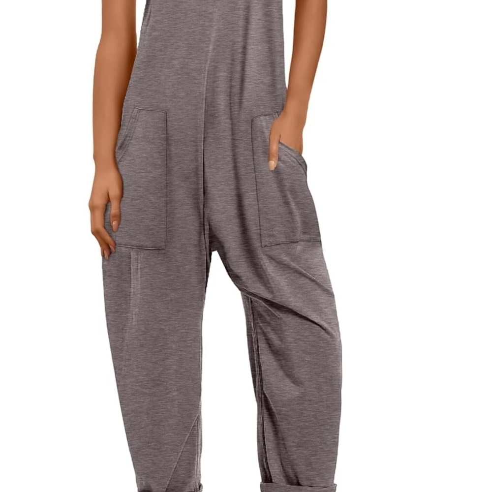 Chic Heather Gray Women's Jumpsuit